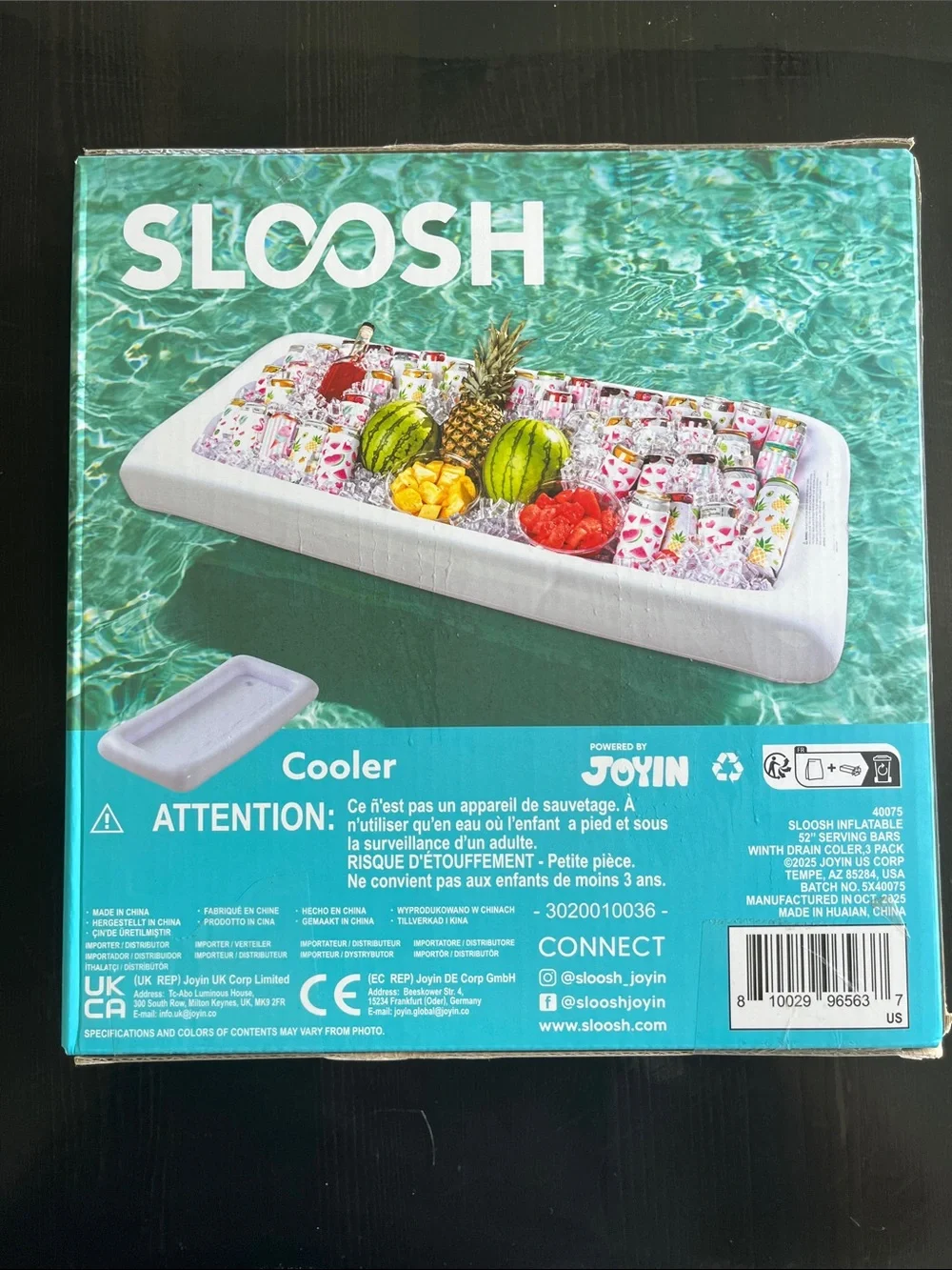 Cooler Inflatable Serving Bar - White 3-pack